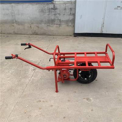 奔力DL-IE-455汽油独轮平板车 山路运输的高效解决方案